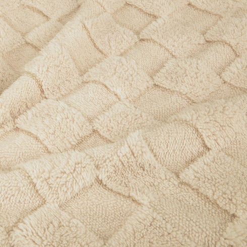 HOMRITAR Baby Blanket for Boys Girls 3D Fleece Fluffy Fuzzy Baby Blanket with Chessboard Grid Design for Toddler Infant Soft Warm Cozy Newborn Bla...