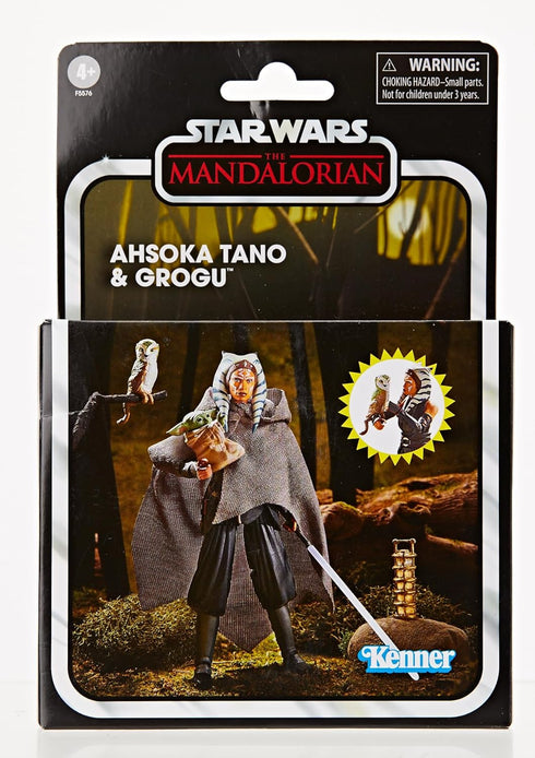 STAR WARS The Vintage Collection Ahsoka Tano and Grogu Deluxe Action Figure Set, 8 Pieces...