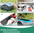 Robot Lawn Mower Decoration, Worx Tuning - Sticker Lawn Mower I Lawn Mower Spoiler I Rear Fin for Ecovacs Goat G1, Segway Navimow, Worx M500 Plus,...