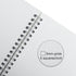 TWONE Graphing Notebook, Spiral Graph Notebook with 80 Sheets/160 Square Grid Paper, 5.5 x 8.25 Inches (1 Pack)...
