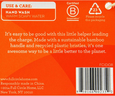 Full Circle Home - Dish Brush Be Good - EA of 1-1 CT...