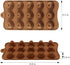 homEdge Truffle Mold, Set of 4 Packs Food Grade Non-Stick Silicone Jelly Chocolate Candy Ice Molds...
