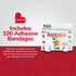 BioSwiss Bandages, Assorted Animal, Fun, and Food Shaped Self Adhesive Bandage, Latex Free Sterile Wound Care, 100 Count...