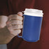 Rehabilitation Advantage Plastic Weighted Insulated Mug with Tumbler Lid (12oz), Blue...
