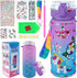 FOCone Decorate Your Own Water Bottle Kits for Girls - Fun Arts & Crafts Gift Toys for Ages 4-6-8-10, Birthday Gift Present for Budding Artists (U...