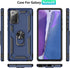 for Samsung Galaxy Note 20 Case, Note20 5G Case with HD Screen Protectors, Androgate Military-Grade Metal Ring Holder Kickstand 15ft Drop Tested S...