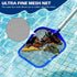 Pool Skimmer Net - Professional Pool Skimmer with Reinforced Frame, Ultra Fine Mesh Net Without Pole, Swimming Pool Leaf Skimmer Nets for Cleaning...