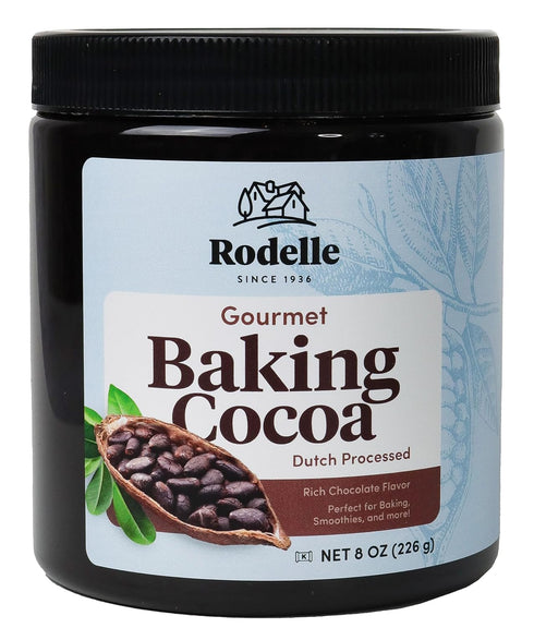 Rodelle Baking Cocoa, Gourmet, 8 Oz...