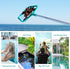 Pool Skimmer - Pool Skimmer Net with 5 Aluminum Pole Sections 60'', Skimmer Net with Fine Mesh Net for Cleaning Leaf of Swimming Pools...