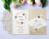 20 Pcs Laser Cut Wedding Invitations Card Pocket with Envelope for Birthday Party Baby or Bride Shower Invite suitable for 5 * 7 Inches Insert Pap...