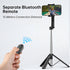 39" Selfie Stick Tripod with Remote, Cellphone Tripod Stand, 6 in 1 Wireless Bluetooth Portable Selfie Stick for iOS & Android Devices for iPhone,...