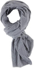 Bucky Jersey Stripe Comfort Travel Accessories, Blanket Scarf, Gray Stripe, One Size...