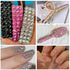 beadsland Flat Back Crystal Rhinestones Round Gems for Nail Art and Craft Glue Fix,Rose (4.6-4.8mm) SS20/1440pcs...