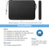 FINPAC Hard Laptop Sleeve Case for 13-inch MacBook Air M3 2024, 14-inch MacBook Pro M3/M2/M1 A2918 A2992 A2779 A2442, 13'' MacBook Air/Pro, Waterp...