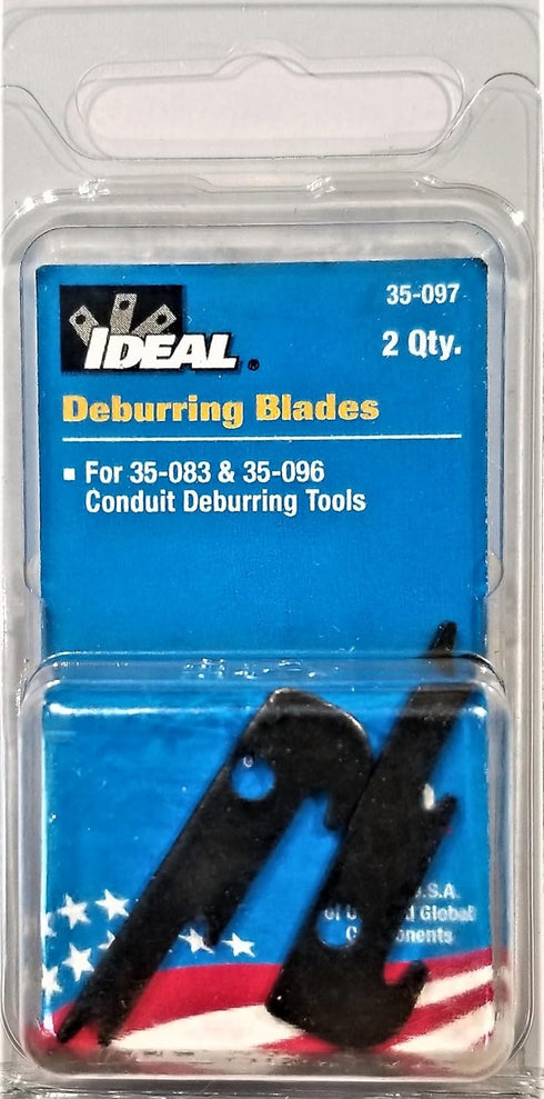 Ideal Industries 35-097 Twist-a-Nut Deburring Tool Blade, Pack of 2...