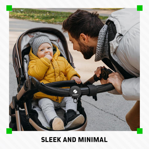 CHARGEWORX Magnetic Gym-Bike Phone Holder, Treadmill and Stroller Phone Mount, Compatible with MagSafe iPhone 16/15/14/13/12 and Magnetic Android ...