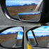 Blind Spot Mirror for Cars LIBERRWAY Car Side Mirror Blind Spot Auto Blind Spot Mirrors Wide Angle Mirror Convex Rear View Mirror Stick on Design ...