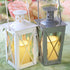 Waterproof Battery Operated LED Pillar Candle Outdoor Flameless Flickering Plastic Resin Electric Light with Timer for Birthday Baby Party Wedding...