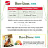 SPOT Bam-Bones Dental Bone - Made with Bamboo Fiber and a Massaging Rubber Center, Durable Oral Care Dog Chew for Light Chewers & Teething Puppies...