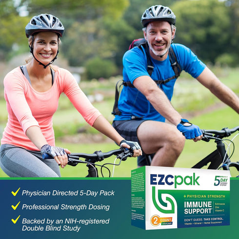 EZC Pak 5-Day Tapered Immune Support Booster - Vitamin Immune Support Supplement, Echinacea, Zinc Vitamin C, Immune Boosters for Adults - Immune S...