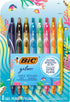 BIC Gelocity Quick Dry Ocean Themed Gel Pens, Medium Point (0.7mm), 8-Count Gel Pen Set, Colored Gel Pens for Note Taking and Journaling...