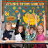Qilery Fall in Love with Learning Bulletin Board Set Autumn Maple Leaves Pumpkin Cutouts Fall Theme Classroom Decorations for Thanksgiving School ...