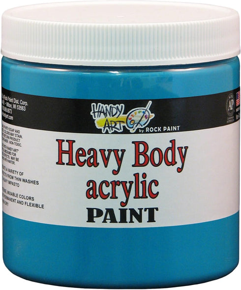Handy Art Nu Master Heavy Body Acrylic Paint 8 ounce, Turquoise Green...