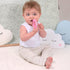 Cute Valentines Day Baby Gift - Baby Elefun Teething Toys for Babies Age 0 to 6 Months - 5X Pain Relief Smart Teether, Zero Developmental Delay Pi...