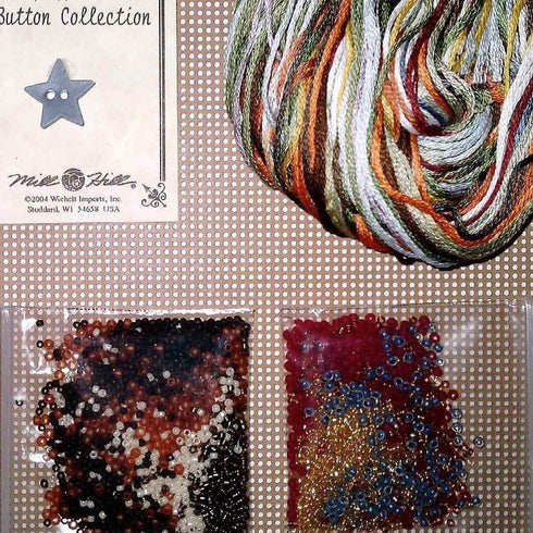 Country Store Beaded Counted Cross Stitch Kit Mill Hill 2017 Buttons & Beads Autumn MH141722...