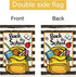 Louise Maelys Back to School Garden Flag 12x18 Double Sided Vertical, Burlap Small Garden Yard Flags First Day to School Banner Outdoor Outside Sc...