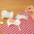 Egg Cups for Soft Boiled Eggs, Ceramic Egg Cup, Soft Boiled Egg Holder 6 + 1 Egg Topper Cutter for Decor/Breakfast/Brunch...