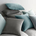 MIULEE Pack of 2 Velvet Pillow Covers Decorative Square Pillowcase Soft Solid Cushion Case for Spring Sofa Bedroom Car 18x18 Inch Baby Blue...