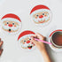 4 PCS Christmas Diamond Art Coasters Kit, DIY Diamond Painting Coasters for Adults, 5D Xmas Diamond dot Kits Santa Claus Coasters Craft Supplies g...