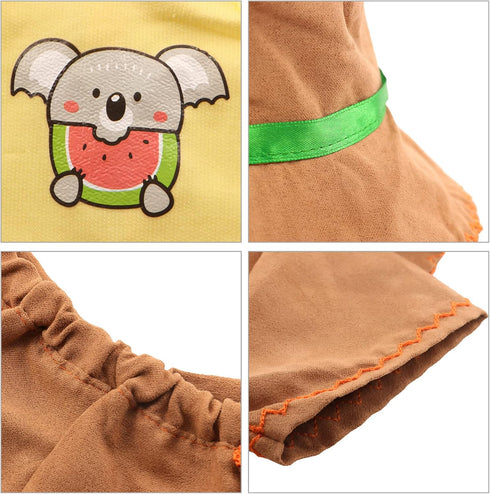 Miunana 13-16 Inch Baby Doll Clothes Jungle Exploration Suits 3pcs with Top and Trousers and Hat for 15 Inch Girl Doll Outfits for 3 Years Old Bab...