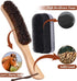Horse Hair Brush with Sponge Cleaning and Hook,3PCS Hat Cleaning Kit,Felt Hat Brush for Cowboy Hat, Clothes, Shoes, Cap, Suits, Cashmere and Pet H...