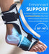 H. Original Plantar Fasciitis Night Splint: Plantar Fasciitis Brace for Morning Heel Pain Relief from Planter Facetious, Achilles Tendonitis, Foot...
