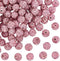 PandaHall 100pcs Pink Rhinestone Beads - 10mm Pink Clay Polymer Crystal Disco Ball Round Diamond Clay Beads for Necklace & Bracelet DIY Crafts...