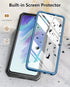 for Samsung Galaxy S21-FE Phone Case: Dual-Layer Military Grade Drop Proof Full Protection Cover with Kickstand | Durable Rugged Shockproof TPU Ma...