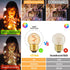 G40 Replacement Bulbs Night Light Bulbs Small Edison Light Bulb Base Sizes Chart Mini Globe Low Watt Light Bulbs 1W(10W Equivalent)?AC120V Warm Wh...