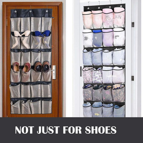 Shoe Rack for Closet,Over the Door Shoe Organizer,Hanging Front Door Entrance Entryway Cabinet Organizers,Shoe Stand Pantry Holder Space Saving Cl...