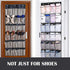 Shoe Rack for Closet,Over the Door Shoe Organizer,Hanging Front Door Entrance Entryway Cabinet Organizers,Shoe Stand Pantry Holder Space Saving Cl...