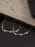 Sterling Silver Jewelry Playful Dolphin Anklet with Rhodium Plating for Women and Girls...