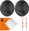 K&F Concept 67mm Front Lens Cap Cover Kit, 5-in-1 Center Pinch Lens Cover + Anti-Loss Keeper + Microfiber Cleaning Cloth Compatible with Canon, Ni...