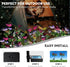 Solar Garden Lights - Solar Outdoor Lights Butterfly Design 82 LED Firefly Lights, Solar Stake Lights Waterproof IP65 & Auto ON/Off, Outdoor Decor...