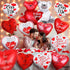 KatchOn Big Teddy Bear Balloons Set - 40 Inch, Pack of 13 | I Love You Balloons for Love, Anniversary, Romantic Special Night | Engagement Party D...