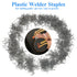 1400 Plastic Welder Staples,Plastic Welding Staples,0.6 0.8mm Wave Hot Staples Welding Supplies for Plastic Welder Gun to All Plastic Fix Repair C...