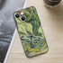 Compatable with iPhone 14 Phone Case,Van Gogh Emperor Moth Green Peacock Moth Natural Art Aesthetic Phone Case for Women Men,Slim Anti Drop Waterp...