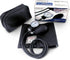 Santamedical Adult Deluxe Aneroid Sphygmomanometer - Professional Blood Pressure Monitor with Adult Black Cuff and Carrying case (Light Black)...