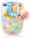 PVC Material Bathtub Toy Holder Prevent Long Spots Bath Toy Storage Bath Toys for Kids Ages 4-8 17“x13”Mesh Bath Toy Holder let Baby Bath Toys Qui...