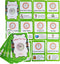 20 Analog Clocks Telling Time Flashcards Educational Learning Toys Toddlers Kids Learning Pocket Cards Kindergarten Supplies...